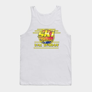 val d'aran spain to ski logo Tank Top